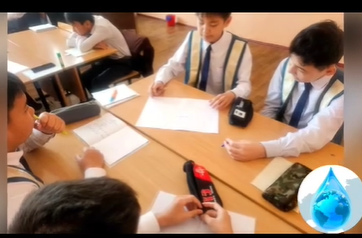 18 сәуір &quot;Суды үнемде - болашақты сақта!&quot; тақырыбында 5-11 сынып оқушылар арасында суды ұтымды пайдалану мәдениетін қалыптастыру мақсатында сынып сағаттары өтті.