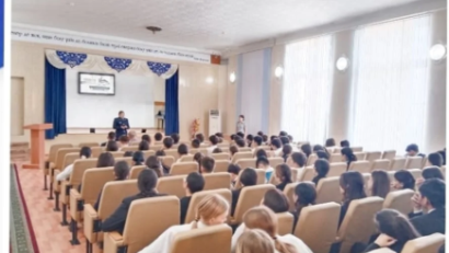3 мая для 8-10 классов состоялось встреча школьным инспектором Камила Жанатқызы. 