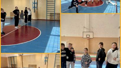 31 қазан күні күзгі демалыс жоспарына сәйкес би үйірмесінің жетекшісі 5-6 сынып оқушыларына арналған би-сауық бағдарламасын өткізді. 31 октября в соответствии с планом осенних каникул руководитель танцевального кружка провела танцевально-развлекательную п