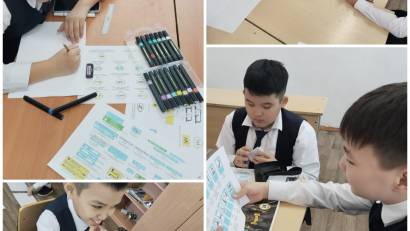 20 қараша – Дүниежүзілік балалар күніне орай  сынып сағаттары аясында &quot;Заң және Тәртіп&quot; идеологемасын ілгерілету мақсатында 7–11 сынып оқушылары арасында бірыңғай мазмұндама жазу жұмысы ұйымдастырылды.